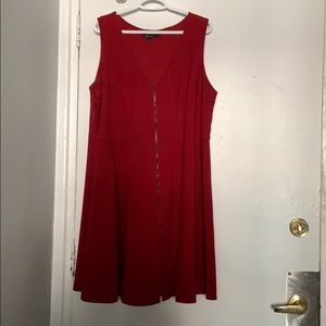 Michel Studio Sleeveless Zip Front Dress *Size 2X*